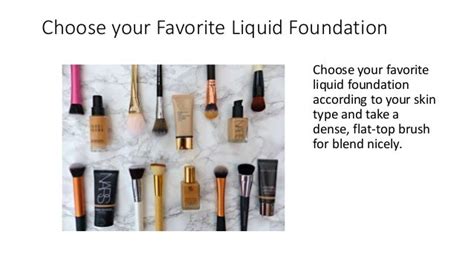 The Best Technique To Apply Liquid Foundation