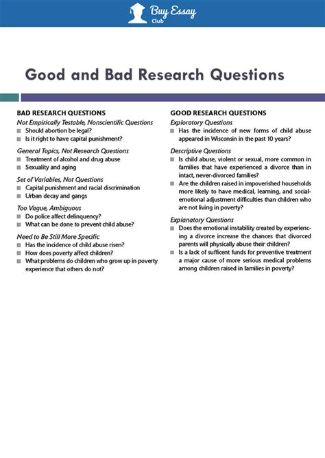 Find a broad subject first then narrow it down. Find Out How to Choose the Best Research Paper Topics With ...
