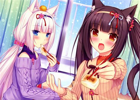 Chocolat Neko Para Anime Girls Neko Works Animal Ears