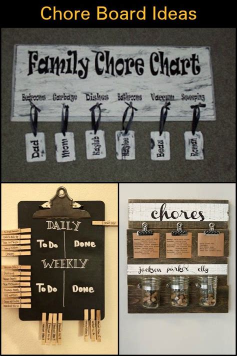 Chore Board Ideas Craft Projects For Every Fan Chore Board Chore