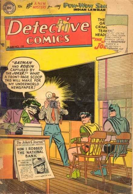 Detective Comics 184 The Human Firefly Issue