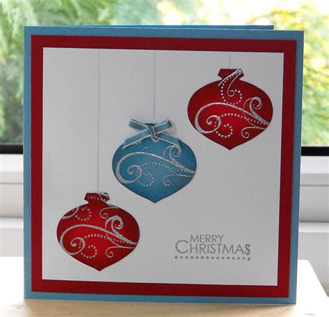 Kimber Kreations Christmas Ornament Card