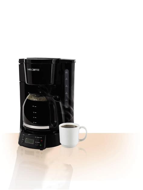 Mr Coffee 12 Cup Programmable Coffee Maker Black Life Technology