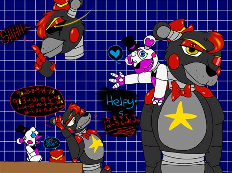Lefty And Helpy Fnaf 6 By Yaoilover113 On Deviantart