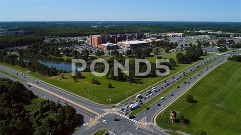 Aerial drone video Christiana Hospital 4k Stock Footage,#video#drone#