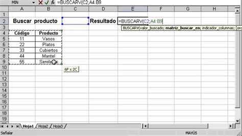 Como Utilizar Funcion Excel Buscarv Ejercicio Exceltutorial Exceltips