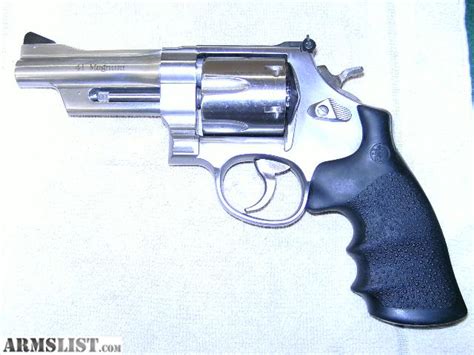 Armslist For Saletrade Sandw Smith And Wesson 41 Magnum Model 657 4