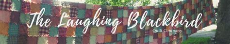 Patchwork Throw Reversible Rag Quilt The Laughing Blackbird Quilt Co
