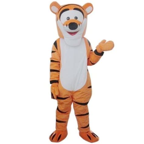 Tigger Mascot Costume Cartoon Tiger Fancy Dress Adult Size Outfit Party Prop Ebay