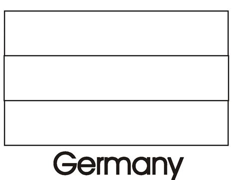 Flag Of Germany Coloring Page Download Print Or Color Online For Free