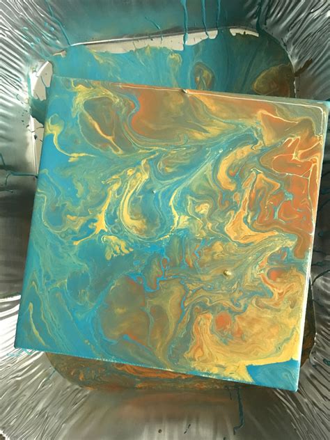 Incredible Acrylic Dirty Pour Painting Techniques Ideas