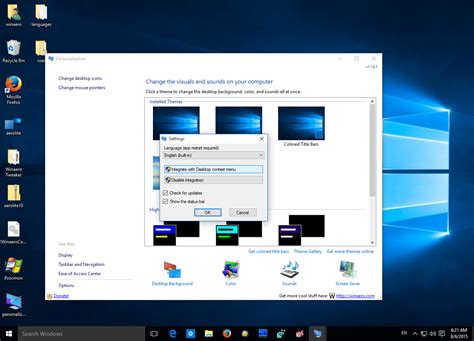 The application will be moved and placed on your home screen automatically. Add classic Display settings in Windows 10 desktop context menu