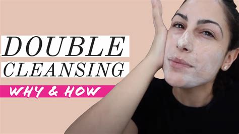 How To Double Cleanse The Best Way Skincare Education Youtube