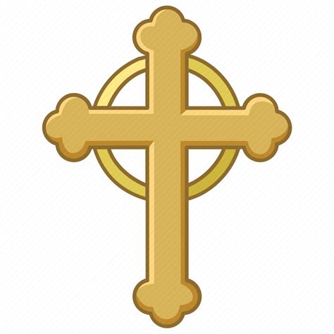 Budded Catholic Christian Christianity Church Cross Crucifix Icon