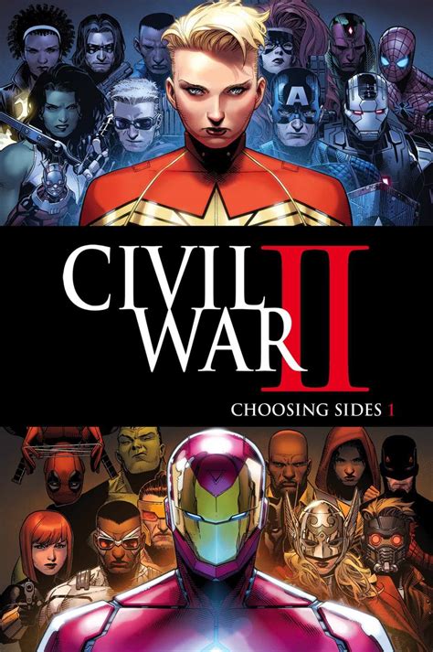 civil war ii teams revealed by marvel superherohype