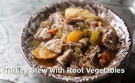Turkey Stew With Root Vegetables Gluten Free Recipes