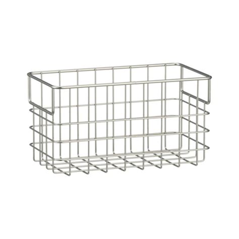 Great news!!!you're in the right place for basket crate. Small Wire Basket | Crate and Barrel