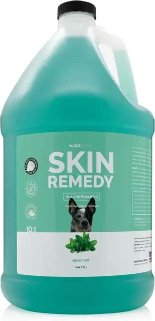 Bark 2 Basics Skin Remedy Dog Shampoo 1 Gallon Crafted With Red