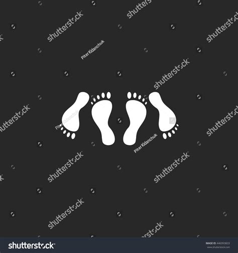 Feet Couple Having Sex Sign Simple Stock Vector Royalty Free
