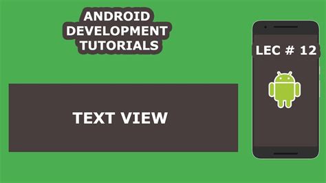 Textview 12 Set Text To Text View In Android Studio Android