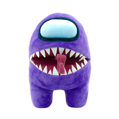 Among Us Premium Feature Plush 10 Purple Impostor Bendable Tongue