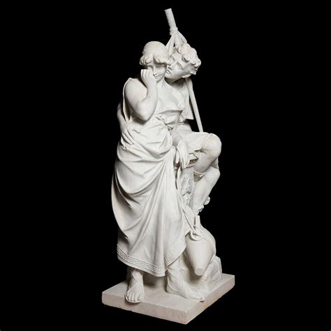 The Secret Large Italian Marble Sculpture By Frilli Mayfair Gallery