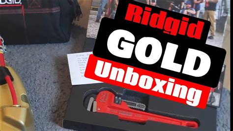 einzelstück ridgid gold unboxing flexshaft k9 102 youtube