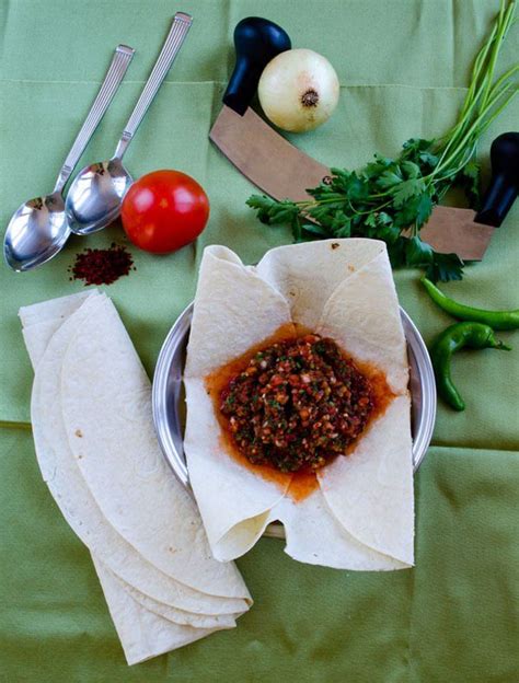 Turkish Spicy Ezme Salad Recipe Lemon Spices Mediterranean