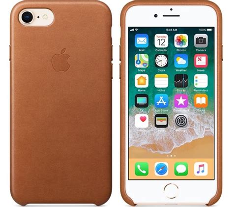Buy Apple Iphone 8 And 7 Leather Case Saddle Brown Free Delivery Currys