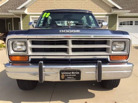 1988 Dodge Ramcharger 4x4 Super Clean Save Thousands Ram Charger