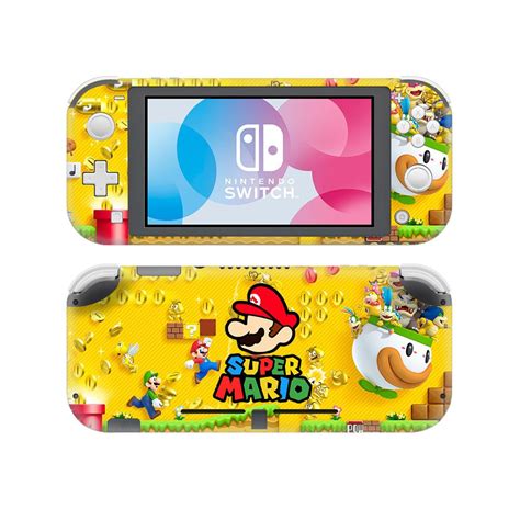 Super Mario Skin Sticker Decal For Nintendo Switch Lite Console