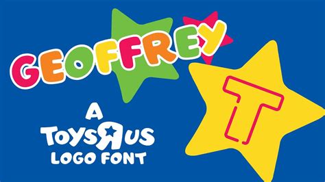 Geoffrey The Toys R Us Logo Font Youtube