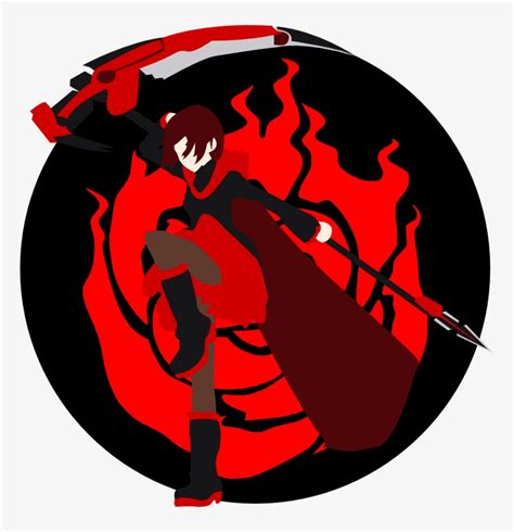 Ruby Rose By Metatality On Deviantart Rwby Ruby Rose Logo Png Image