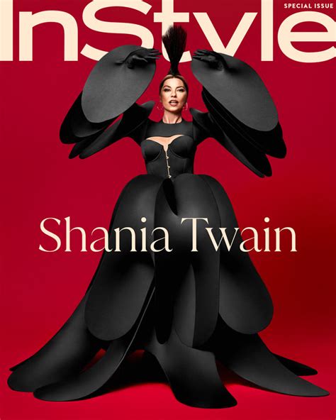 Shania Twain Instyle Magazine Everybodys In Special Issue Style