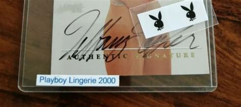 PLAYbabe S PLAYbabe LINGERIE Authentic Jumbo Autograph Card Tiffany Taylor EUR