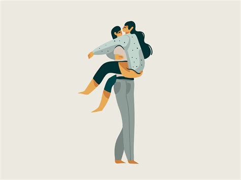 Couple By Anastasy Helter On Dribbble