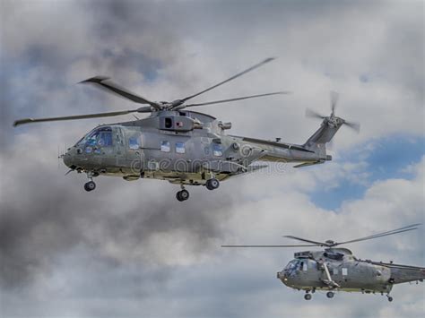 Royal Navy Helicopters Editorial Stock Photo Image Of Military 59677663