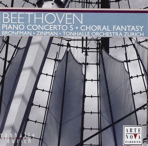 beethoven concerto pour piano n° 5 fantaisie chorale ludwig van beethoven david zinman