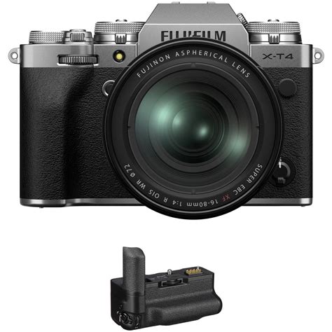 Fujifilm X T4 Mirrorless Camera With 16 80mm Lens And Battery