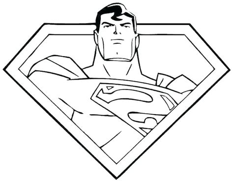 Kolorowanka Superman Logo Darmowe Kolorowanki Do Druku Images And