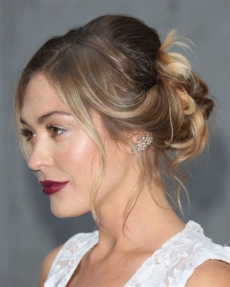 Celebrity Updos From The Back 2017 Holiday Hair Ideas Popsugar