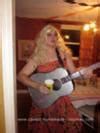For the guitar i used tape and glue, then spray painted it black and then the. Coolest DIY Taylor Swift Costume