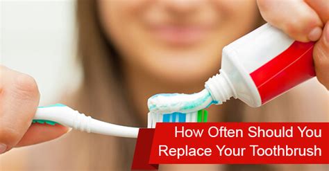You should replace your toothbrush every 3 months to ensure you're getting the proper clean you need. How Often Should You Replace Your Toothbrush? | Dawson ...