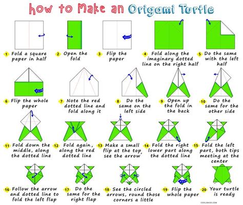This model begins with a traditional bird base. How to Make an Origami Turtle | Cool2bKids | Origami ...