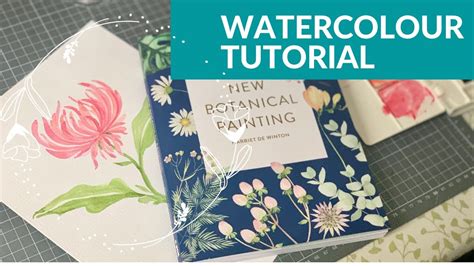 Watercolour Flower Tutorial New Botanical Painting Book Harriet De