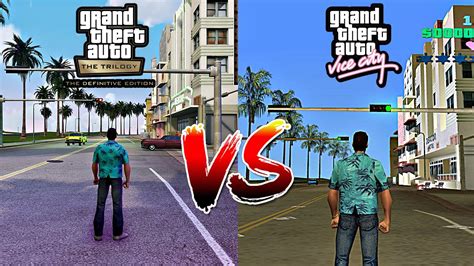 Grand Theft Auto Vice City Remaster Vs Original Graphics How Good Is