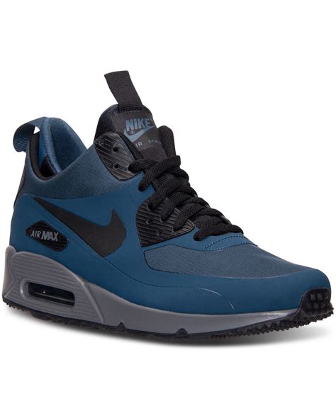 Nike Mens Air Max 90 Mid Winter Casual Sneakers From Finish Line In