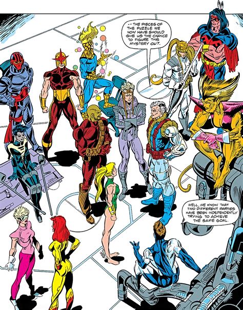 New Warriors Marvel Comics Team Profile Chapter 1 Year One