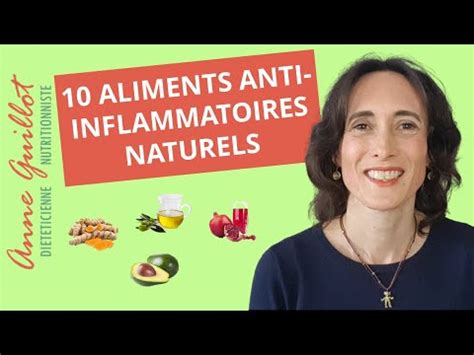 Alimentation Anti Inflammatoire Aliments Anti Inflammatoires Naturels YouTube