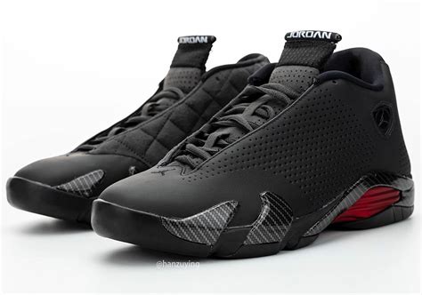 Closer Look At The Air Jordan Retro 14 Black Ferrari Sneaker Tees